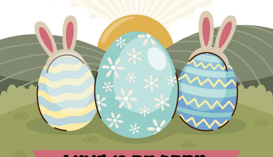 Busca de ovos de Pascua