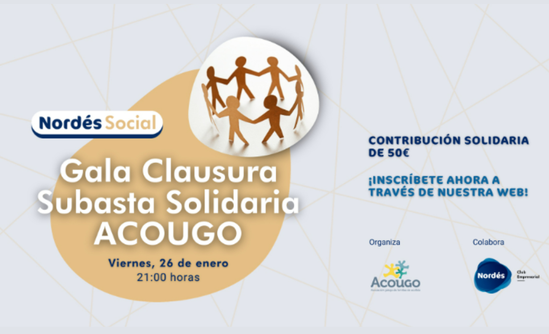 Gala Clausura Subasta Solidaria Acougo