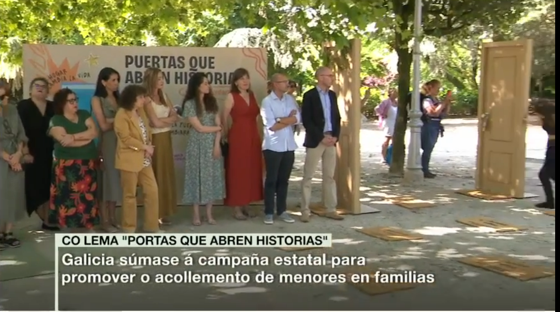 Galicia súmase á campaña estatal para promover o acollemento en familias